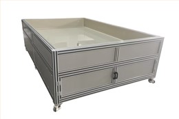 Wet leakage testing system