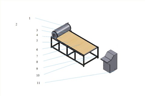 Bending testing machine